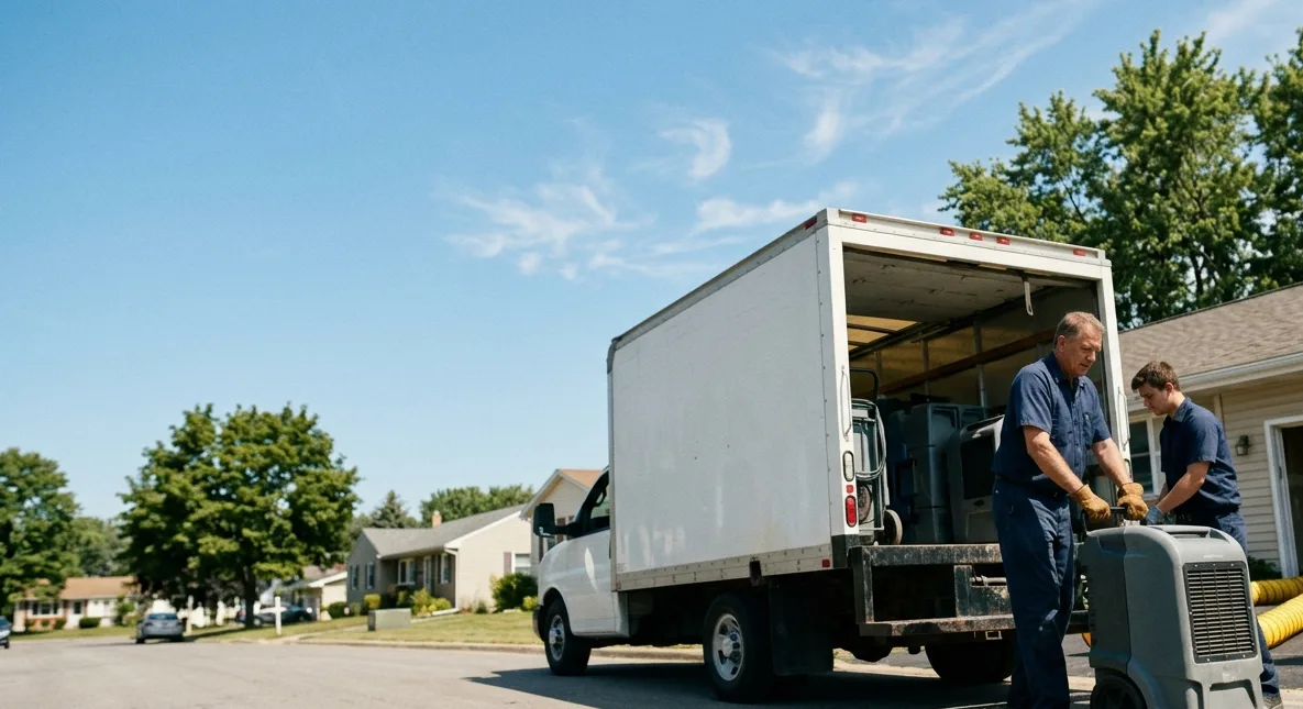Water Damage Cleanup in Jermyn, TX near me
